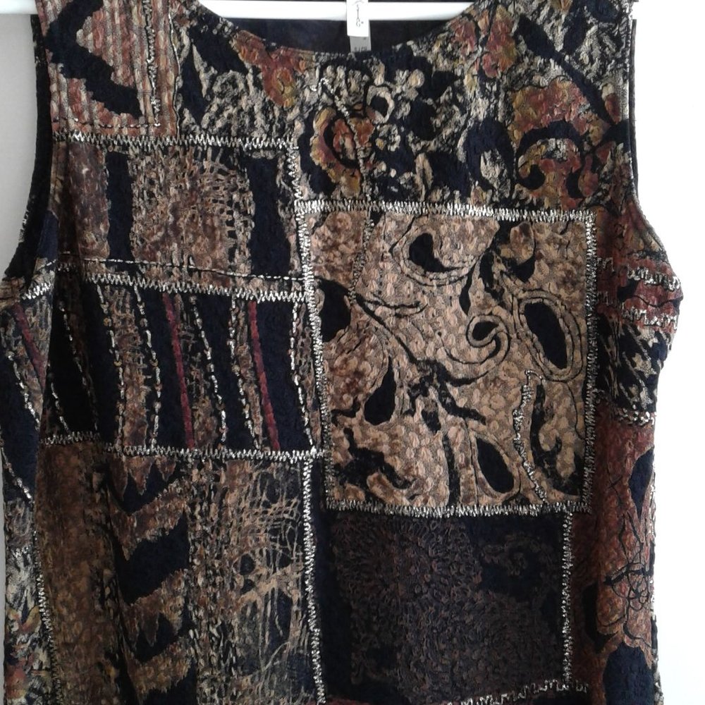 Beautiful WHITE STAG WOMENS TOP Size Small 4 / 5